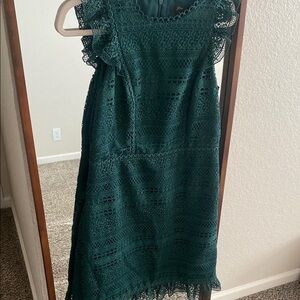 J Crew Green Dress